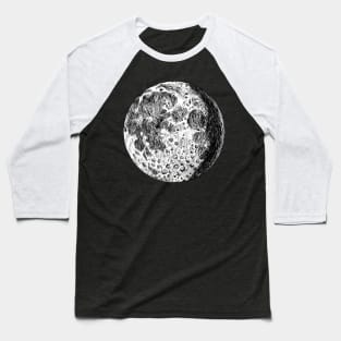 The Moon Illustration Baseball T-Shirt